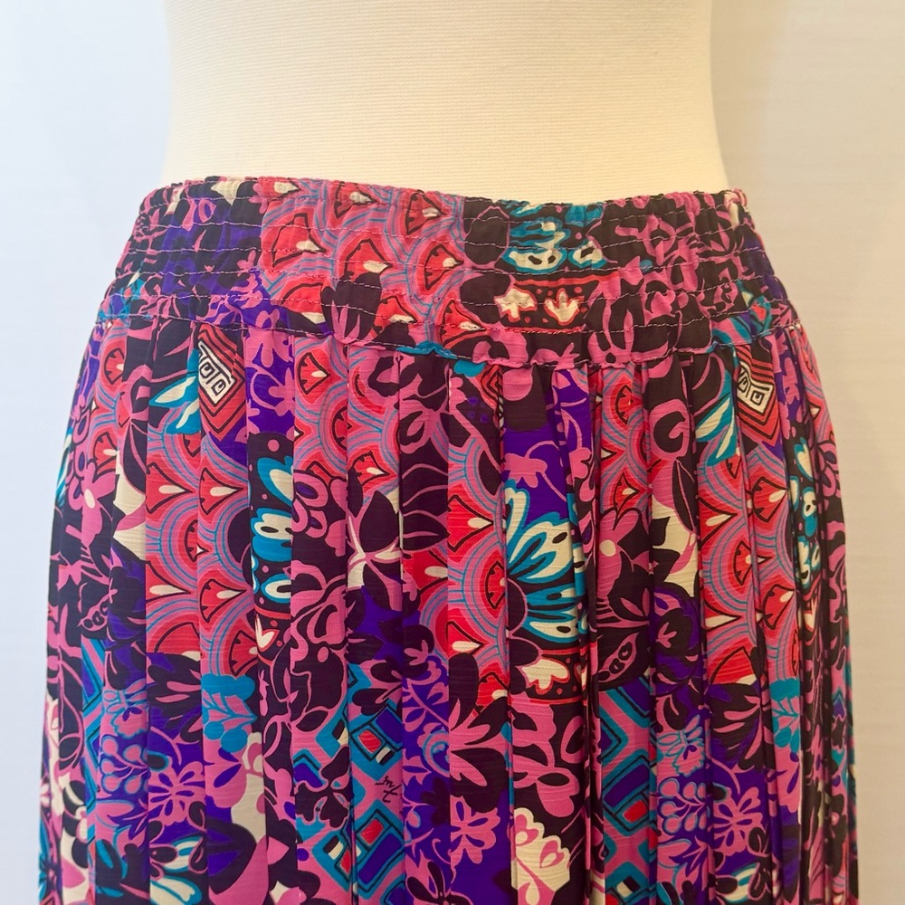 Vintage Diane Freis Signature Print Skirt & Silk Jacket Bundle - Picture 9 of 13